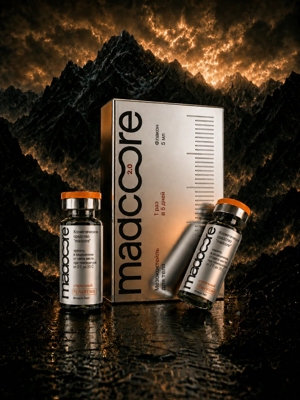 Флакон и упаковка MADCORE 2.0